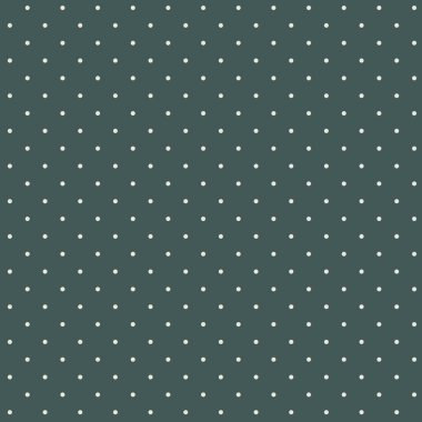 Küçük beyaz benekli yeşil vektör deseni