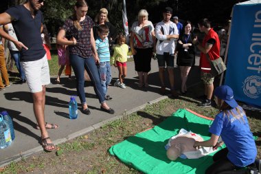 Kızılhaç Derneği olay Kharkiv içinde