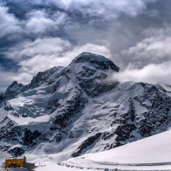 Schweiz Blick Von Einer Der Seilbahnstationen — Stockfoto
