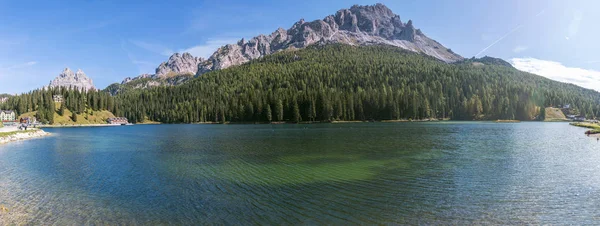 Italia Dolomiti Parque Natural Três Picos Lavaredo — Fotografia de Stock