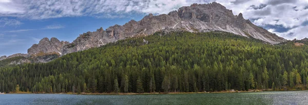 Italien Dolomiti Naturparken Vid Tre Topparna Lavaredo Misurinasjön — Stockfoto