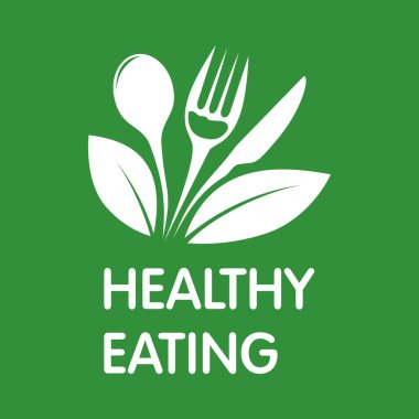 vektör logo taze sebze sağlıklı bir diyet için