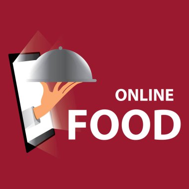 Logo tasarlamak vektör alışveriş, alışveriş çantası üzerinde hızlı sembolü ve el başparmak. Online mağaza için soyut kavram.