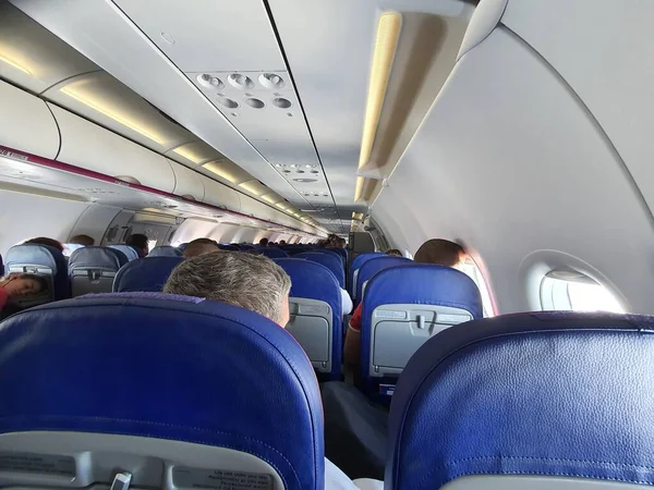 Airplane Cabin — Stock Photo, Image