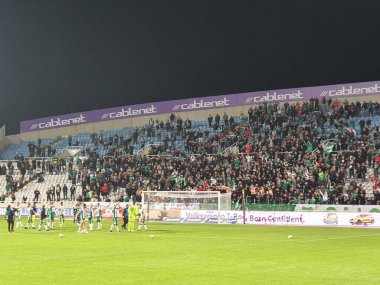 Kıbrıs Rum Kesimi 'nin GSP Stadyumu' nda futbol maçı