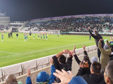 Kıbrıs Rum Kesimi 'nin GSP Stadyumu' nda futbol maçı