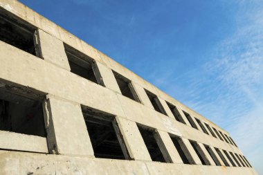 Eski Pencereler harabe evde.