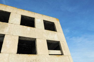 Eski Pencereler harabe evde.