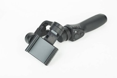 İle DJI indeks işlem Osmo mobil gimball aygıt. Yeni nesil elektronik sabitleyici ile.