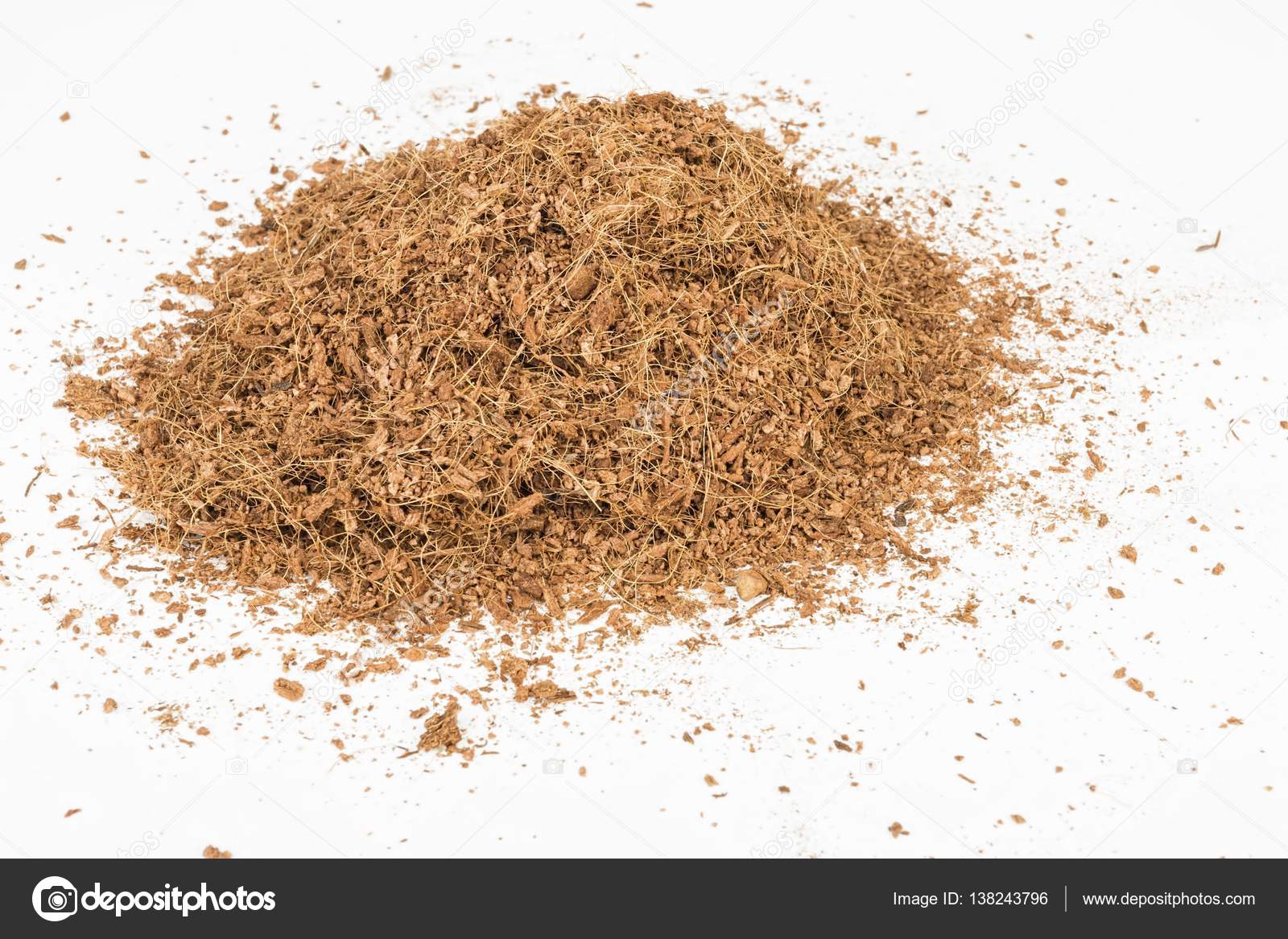 Dry coconut coir. Stock Photo by ©kolidzeitattoo 138243796