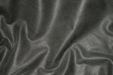 Gri deri doku arka plan yüzeyi.