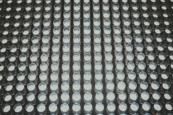 Led diode panel with light. Led panel background.