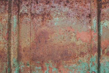 Soyut paslanmış paslı metal arkaplan.