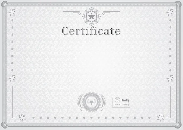 Coupon paper certificate vector template — Stock Vector © Mondi.h #6337257