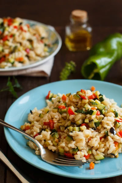 Risotto con verduras — Foto de Stock