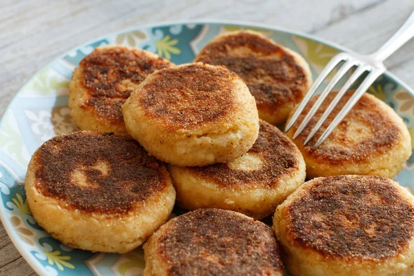 Frittelle di formaggio da vicino — Foto Stock