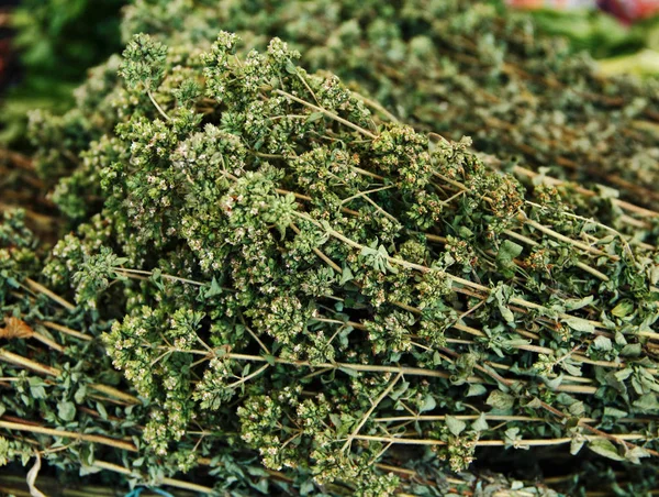 Bunches of dry oregano — Stock Photo, Image