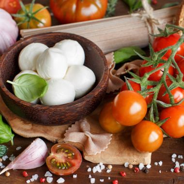 İtalyanca pişirme malzemeleri