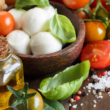 İtalyan yemek ingridients