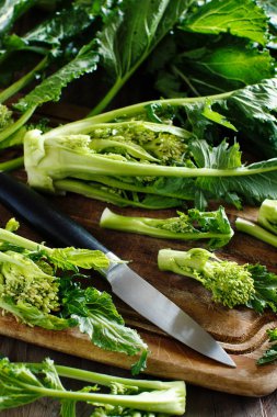 Şalgam Yeşiller, İtalya'dan Cime Di tecavüz