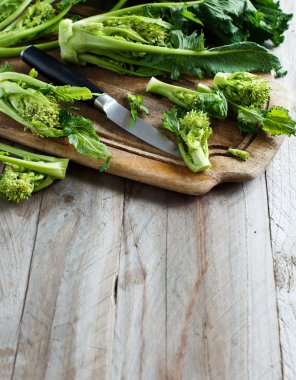 Şalgam Yeşiller, İtalya'dan Cime Di tecavüz