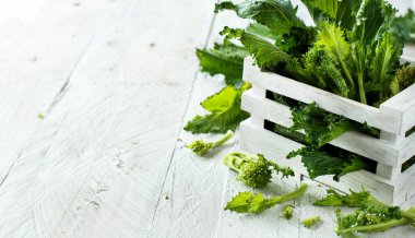 Şalgam Yeşiller, İtalya'dan Cime Di tecavüz