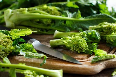 Şalgam Yeşiller, İtalya'dan Cime Di tecavüz