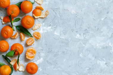 mandalina yaprakları ile 