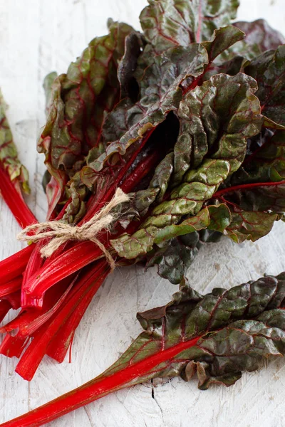 Acelga roja fresca — Foto de Stock