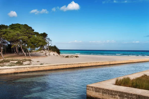 Alimini Beach, Salento, Puglia, Italië — Stockfoto