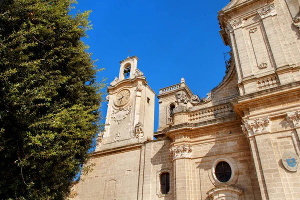 Bell Tower Cathedral Basilica Oria Puglia Italy — Stock Photo, Image