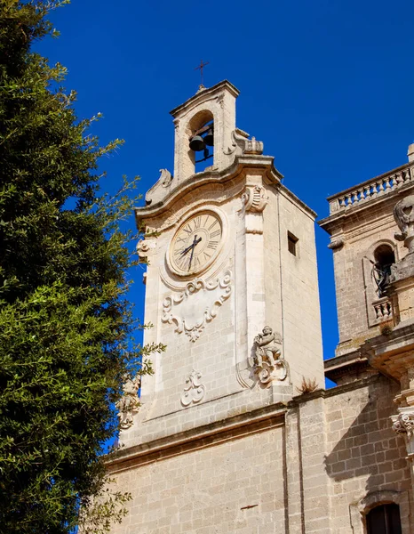 Bell Tower Cathedral Basilica Oria Puglia Italy — Stock Photo, Image