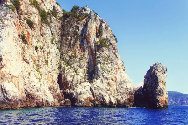 Rock Sea Cape Palinuro Cilento Campania Itália — Fotografia de Stock