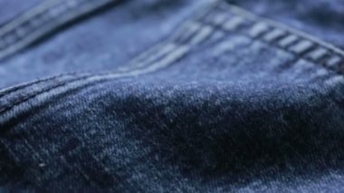 Mavi jeans doku. arka plan olarak kullanabilirsiniz. denim Close-Up