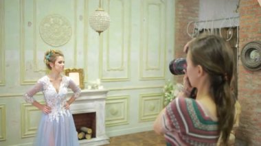 Moda fotoğrafçısı ve birlikte çalışma modeli