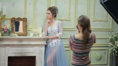 Moda fotoğrafçısı ve birlikte çalışma modeli