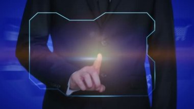 İşadamı seçim çalışan insan kaynakları sistemi seçin. Internet kavramı