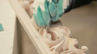 El zımpara ahşap süs eşyaları, dekoratif elemanları,