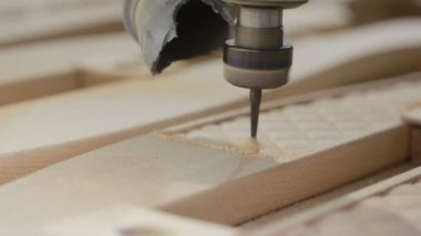 sayısal kontrol yazılımı ile Frezeleme makineleri, ahşap, dekoratif ayrıntıları