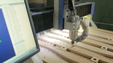 sayısal kontrol yazılımı ile Frezeleme makineleri, ahşap, dekoratif ayrıntıları