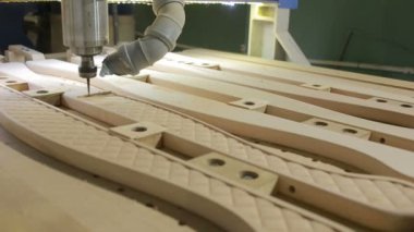 sayısal kontrol yazılımı ile Frezeleme makineleri, ahşap, dekoratif ayrıntıları