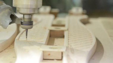 sayısal kontrol yazılımı ile Frezeleme makineleri, ahşap, dekoratif ayrıntıları