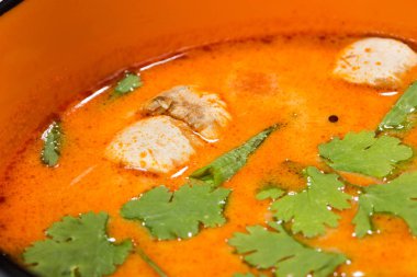 Deniz sıcak ve ekşi çorbası,