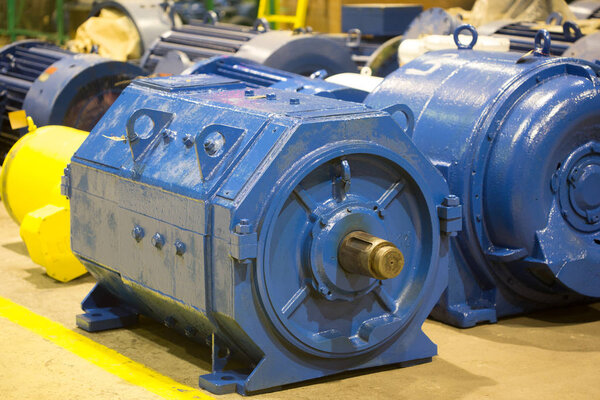 electric motor rotor of stock.