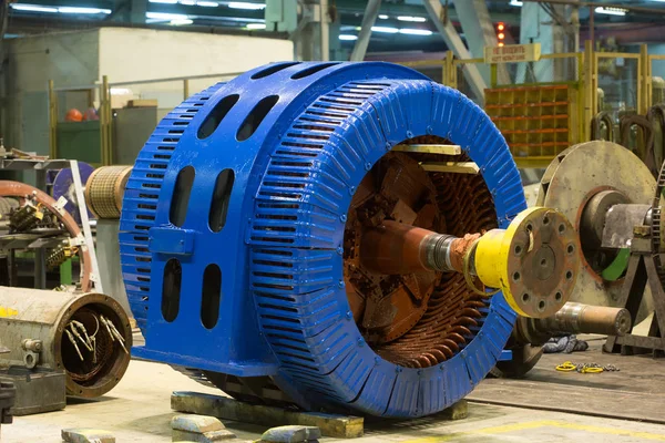Elektromotor rotor van materieel. — Stockfoto