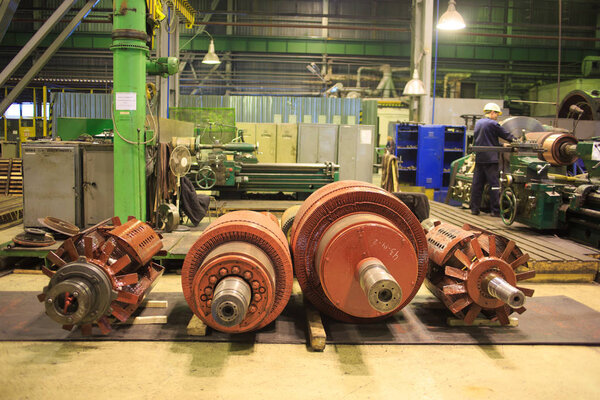 ротор электродвигателя
.