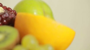 meyve close-up, sağlıklı yaşam, diyet kavramı.