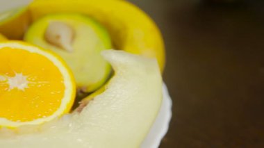 meyve close-up, sağlıklı yaşam, diyet kavramı.