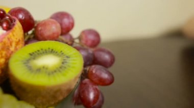 meyve close-up, sağlıklı yaşam, diyet kavramı.