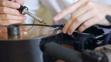 İn yakın lehim telleri CPU mans